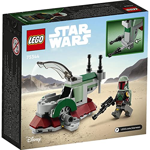 LEGO Toy Star Wars Boba Fett's Spaceship (TM) Microfighter Boys Girls Star Wars Children's Goods Figure Plastic Model Toy Educational Toy Birthday Pre