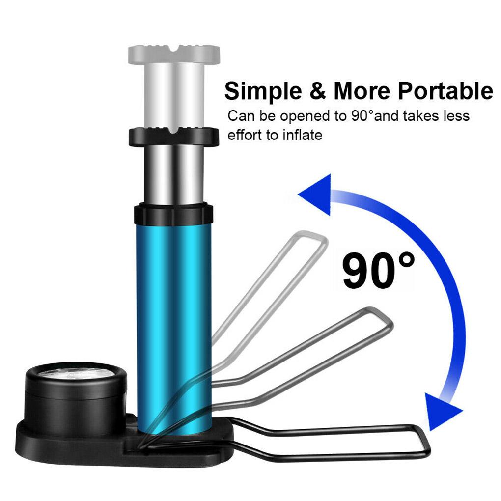 Bike Inflator Portable Sports Ball Air Pump Balloon Tire Inflating Tool Cycling Accessory