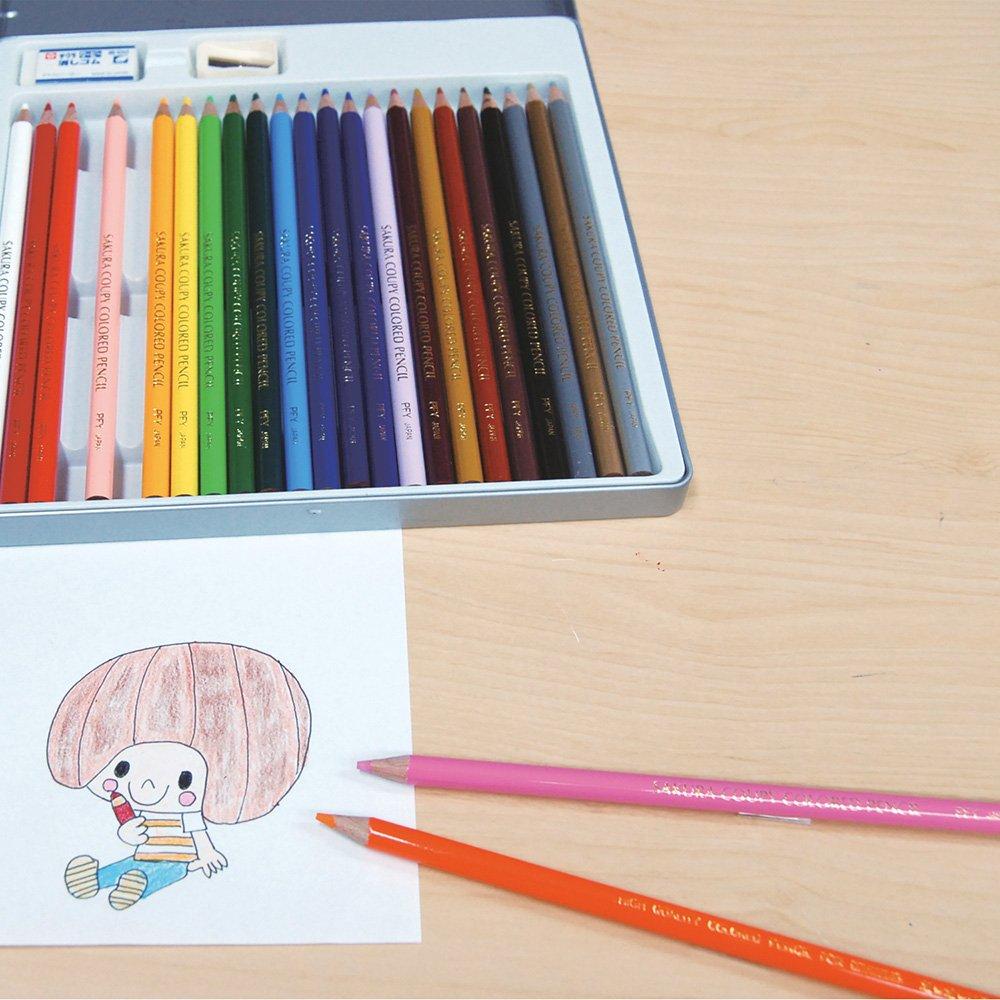 Sakura Crepas Coupy Colored Pencil PFY Rose Red #19