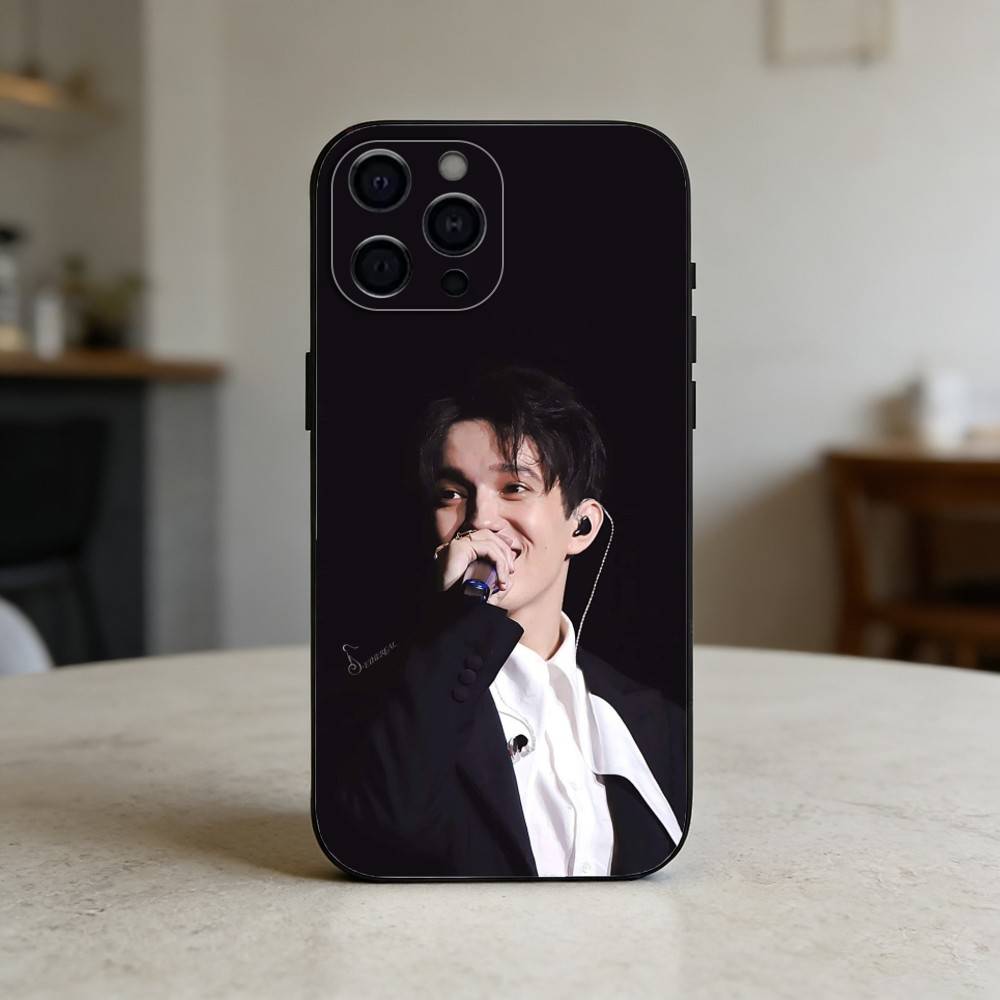 Dimash Kudaibergen Singer Phone Case For iPhone 17,16,15,14,13,12,11 Plus,Pro,Max,Mini Silicone black Soft Cover