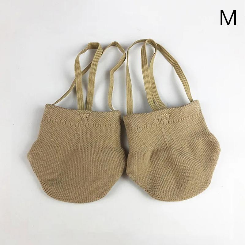 Rhythmic Gymnastics Soft Half Socks Art Gym Dance Shoes Professional Competition Sole Socks Protect Foot Elastic Dance Shoes