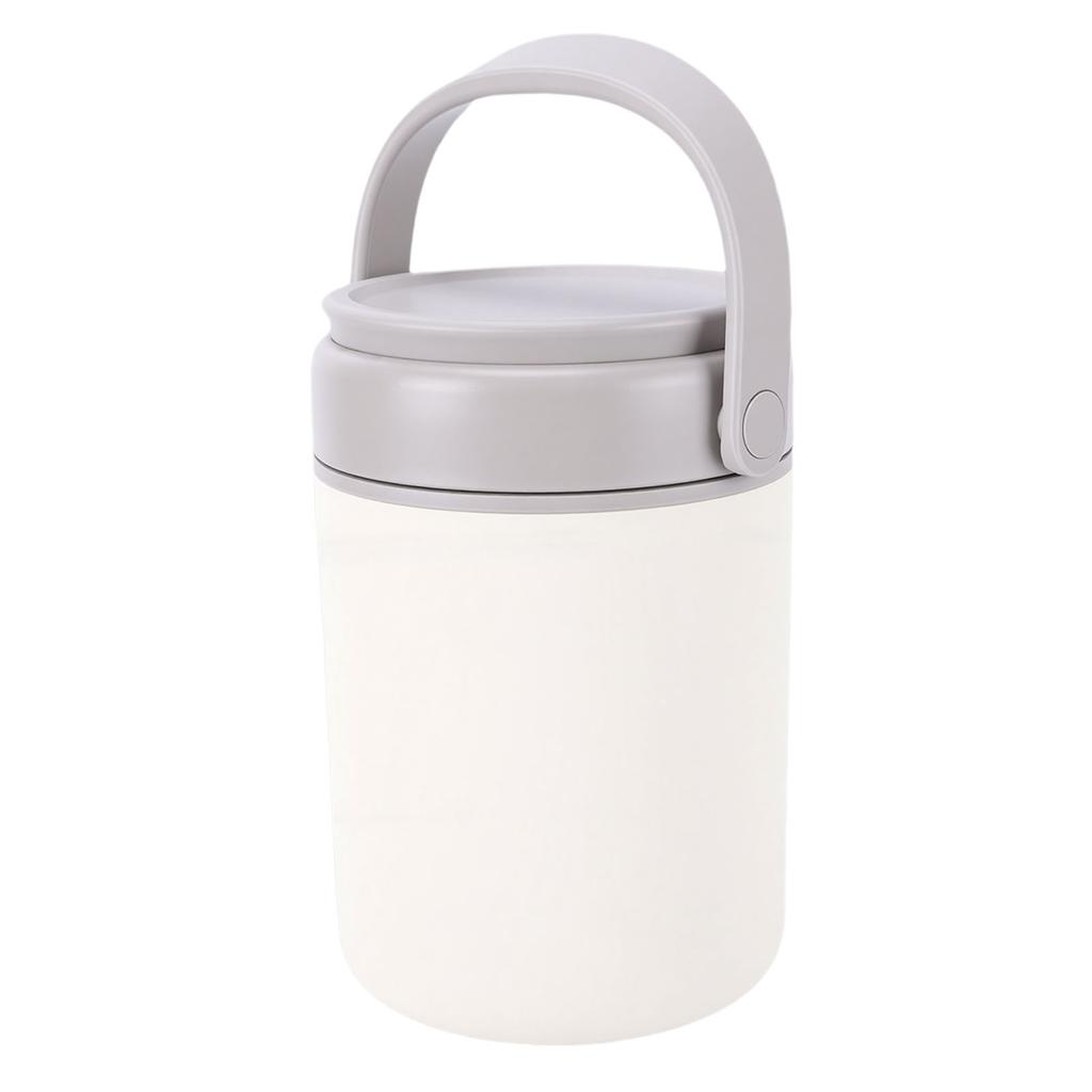 Insulated Soup Cup Stainless Steel Foldable Handle Portable   Food Storage Container for School