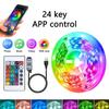 RGB Led Strip Lights 5m 10m 20m 30m Led Room Light with APP Control Flexible Ribbon Luces Led Tape for Room Bedroom Decoration