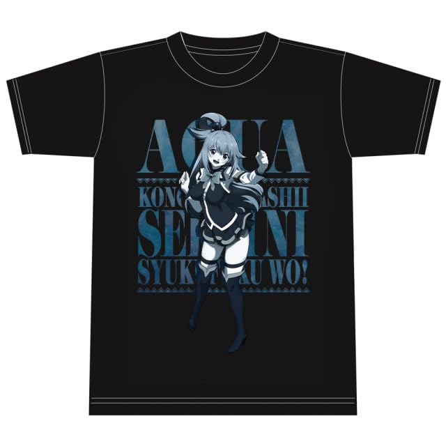 KonoSuba: Gottes Segen für diese wunderbare Welt! 3 T-Shirts A [Aqua] Größe L