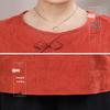 Elderly Women's Breathable Casual Round Neck Shirt