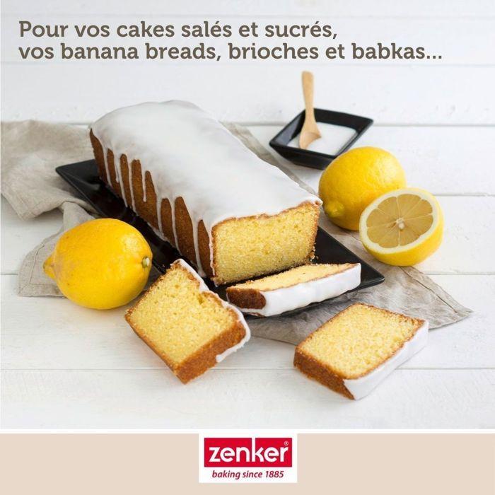 Moule à cake 25 cm zenker pure