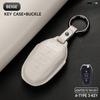 Leather Car Key Cover Case Protection Shell Keychain For Citroen Cactus C4 C6 C8 C3-XR DS DS3 DS4 DS5 DS6 C1 C2 Picasso