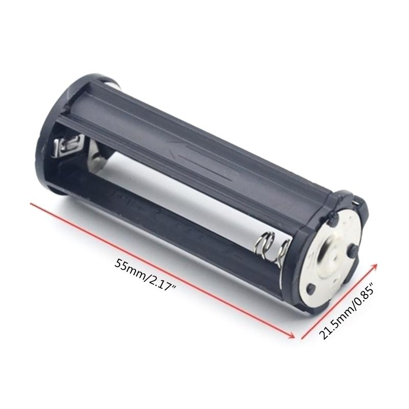 Black Cylindrical Type Plastic Battery Holder For 3A Battery Converter Box Toy flashlighting Lamp Adapter for Case