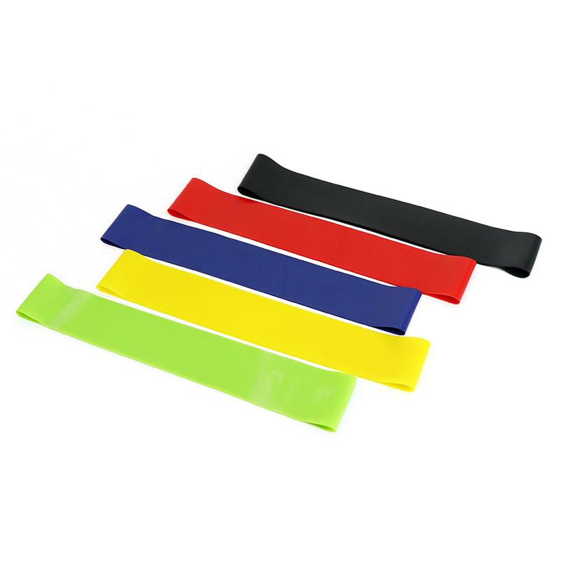 2023 New Portable Fitness Workout Equipment Rubber Resistance Bands Yoga Gym Elastic Gum Strength Pilates Women Weight Sports