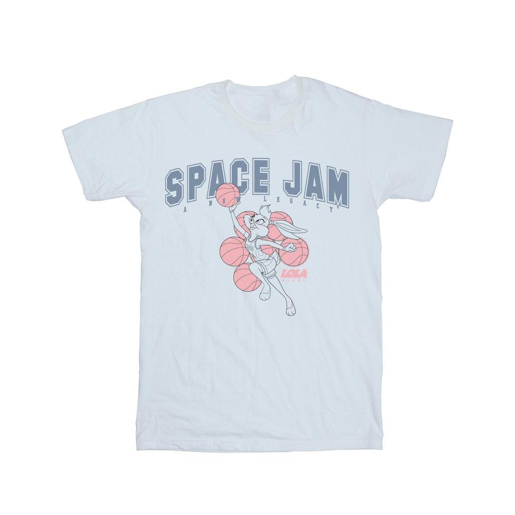 Space Jam: A New Legacy Womens/Ladies Lola Collegiate Cotton Boyfriend T-Shirt