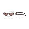 Prada Full Frame Design Acetate Oval Sunglasses Women sunglasses Tortoise PR-26ZS17N60B
