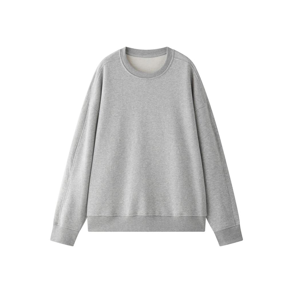 Louvre Winter Korean INS Oversized Leisure Sports Plus Velvet Warm Sweater: Skin-Friendly, Loose-Fit Women's Top.