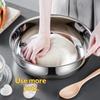 Commercial Stainless Steel Mixing Bowl Set with Lids, Heavy-Duty & Dishwasher Safe for Baking, Prep & Salad