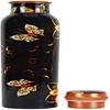 Seamless, Hermetic,  Designer Bottle Made of Pure Copper with Print, 1 Liter
