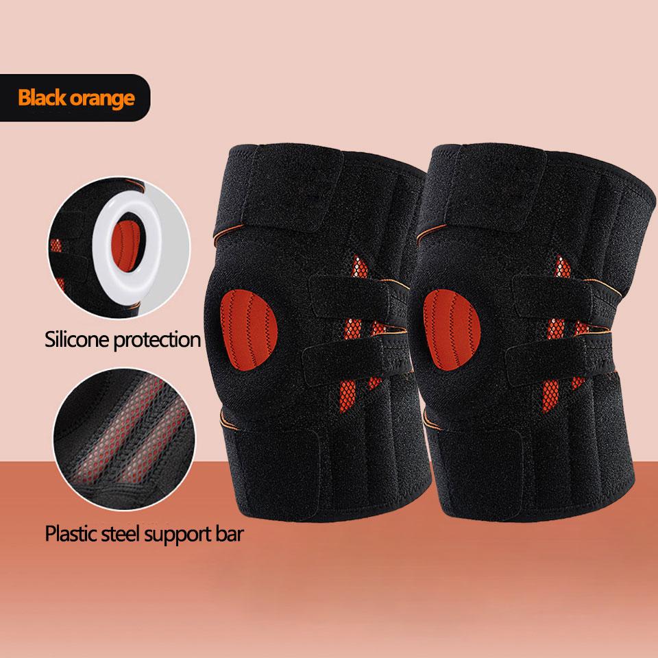 1Pcs/1Pair Knee Pads Meniscus Wear Ligament Injury Eva Buffer Gasket Stabilize The Patella Shock Absorption Stress Reduction Professional Grade