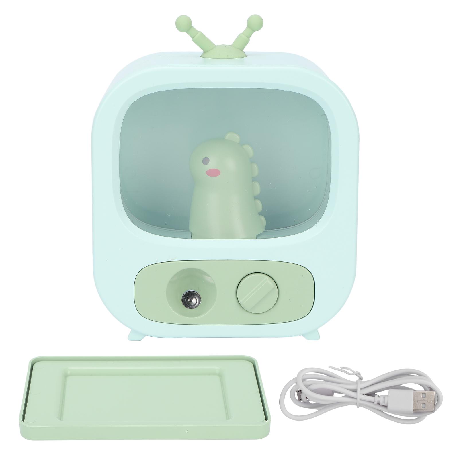 

Портативный настольный увлажнитель с холодным паром, тихий увлажнитель с зарядкой через USB для офиса Green