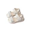 2025 summer new middle and older children soft sole fashion girls sandals sports beach shoes Internet celebrity princess children's shoes