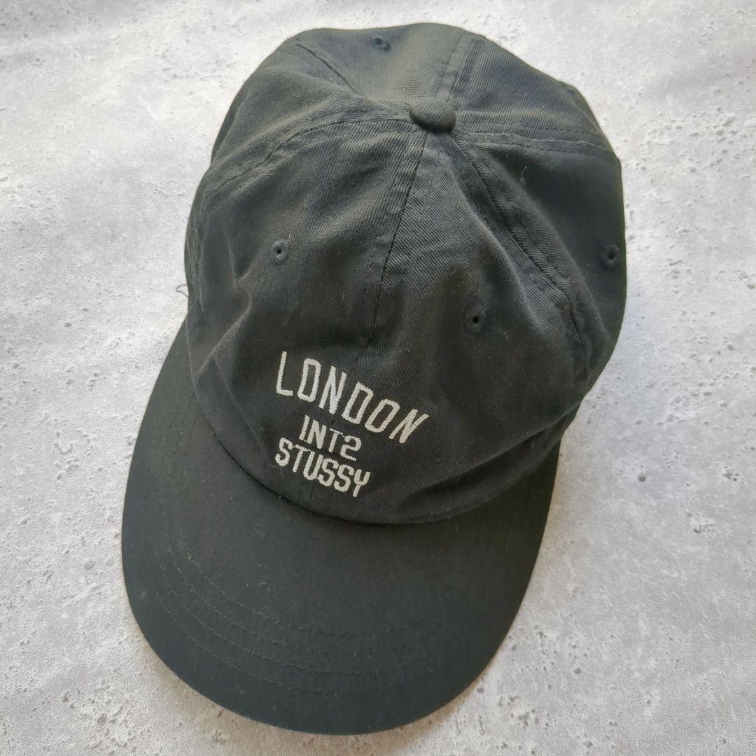Used 90 s Old Stussy Baseball Cap Black L XL