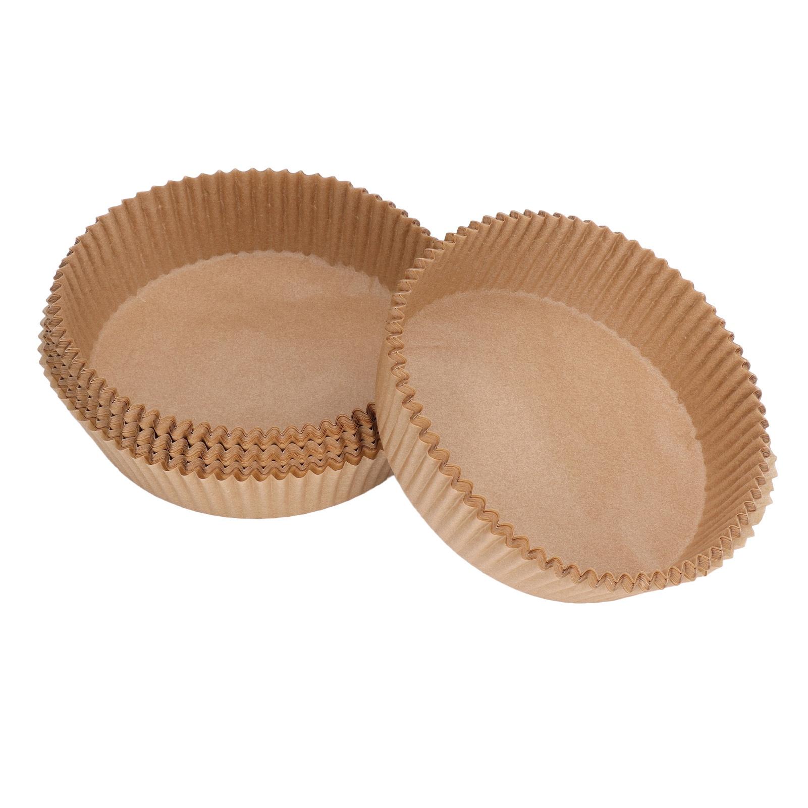 

100Pcs Fryer Disposable Paper Liner Round Non Stick Cooking Tool Set Kit for Baking L