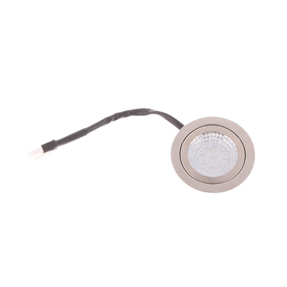 2 Pcs 12V Kitchen Range Hood Integrated Stove Light LED White Light Lamp LED Integrated Stove Round Lamp Range Hood Accessories