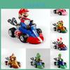 Super Mario Action Figures Collection Princess Peach Pull Back Toy With Fine Craftsmanship