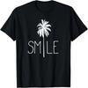 Smile Shirt Smile T Palm Tree Shirt Coconut Palm Tree Smile T-Shirt