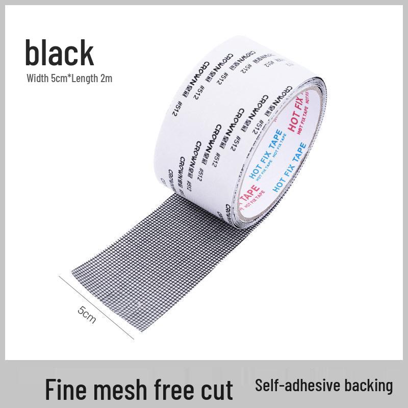 Selbstklebender Bildschirmreparaturflicken: Netzband für Fensterundichtigkeiten & Mückenschutz