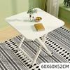 1pc Folding Table Multifunctional Household Dining Table for 4 People Portable Dining Table Foldable Dining Table