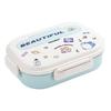 Boîte à lunch Bento pour enfants, à couvercle rabattable, en acier inoxydable 316, compatible micro-ondes, avec compartiments pour les aliments, à décorer soi-même et décorée de dessins animés.