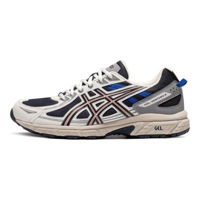 Gel-Venture 6 Fashion Versatile Fabric Low-Top Trail Running Shoes Men Sneaker Black White Blue 1011B550-003