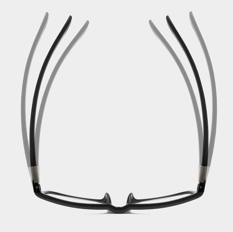 Men's Reading Glasses Fashionable Color Blocking Presbyopia Glasses Leisure Decorative Glasses