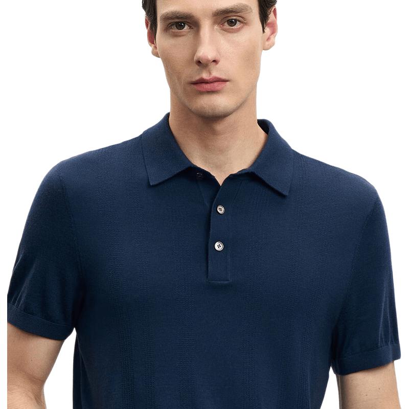 

EMZEMZ Erdos 100% Wool Polo Shirt XL