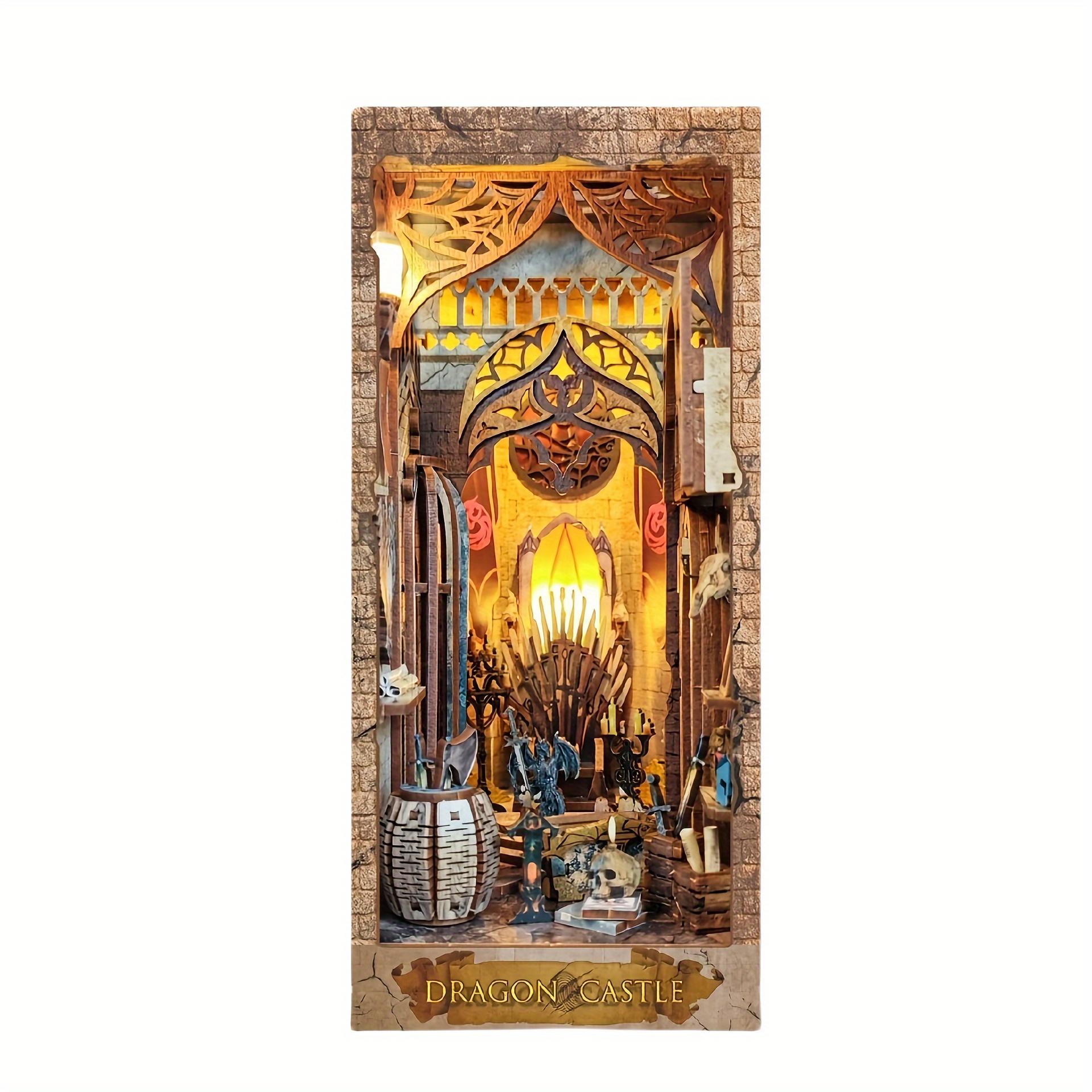 

Подставка для книг, мини-набор для книжной полки, используется для поделок для украшения вставки книжной полки, самодельных кабин, домашнего декора и арт-домиков