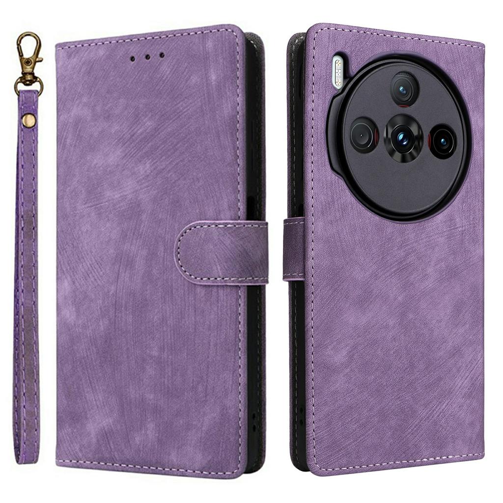 עבור ZTE nubia Z60S Pro 5G מארז ארנק RFID חסימת כיסוי עור PU נוף סטנד