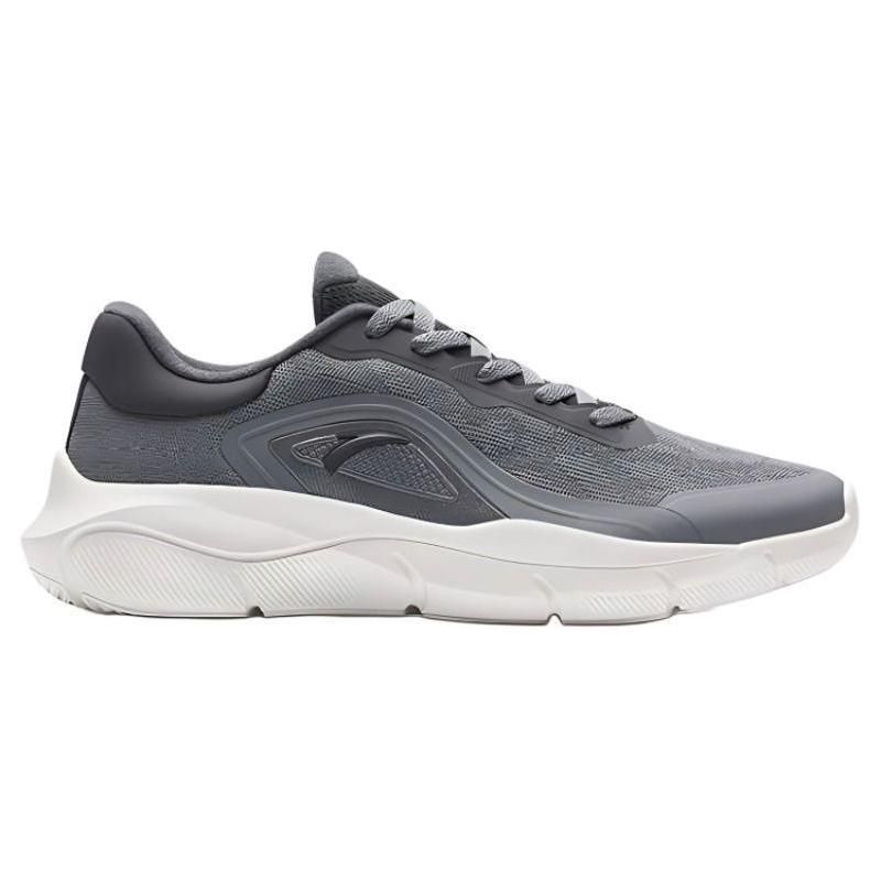 Anta Bequeme Vielseitige Rutschfeste Niedrige Badminton-Schuhe Herrenschuhe Grau 112347790-4