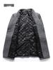 Men's Double-Sided Wool Coat: Thickened, Long-Style, Plus-Size, Autumn and Winter Outerwear
