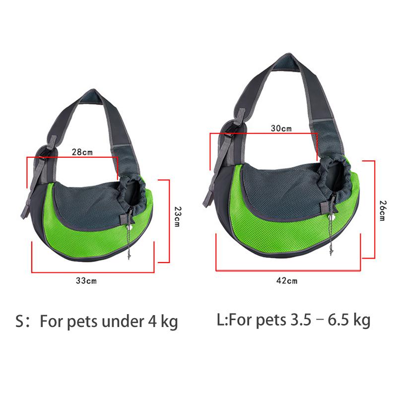 Comfortable Adjustable Pet Carrier for Cats and Small Dogs Breathable Soft Outdoor Safe Sling Pet Bag Dog Carrier Backpack