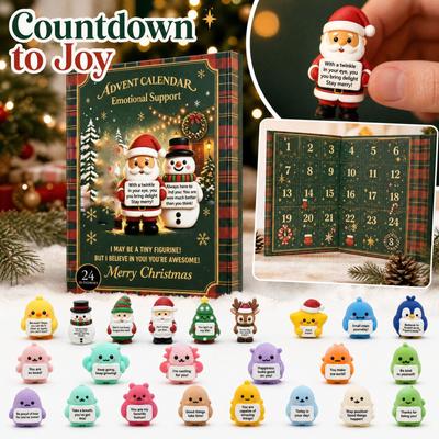 Weihnachts-Adventskalender 3D mit Überraschungstagen für Kinder