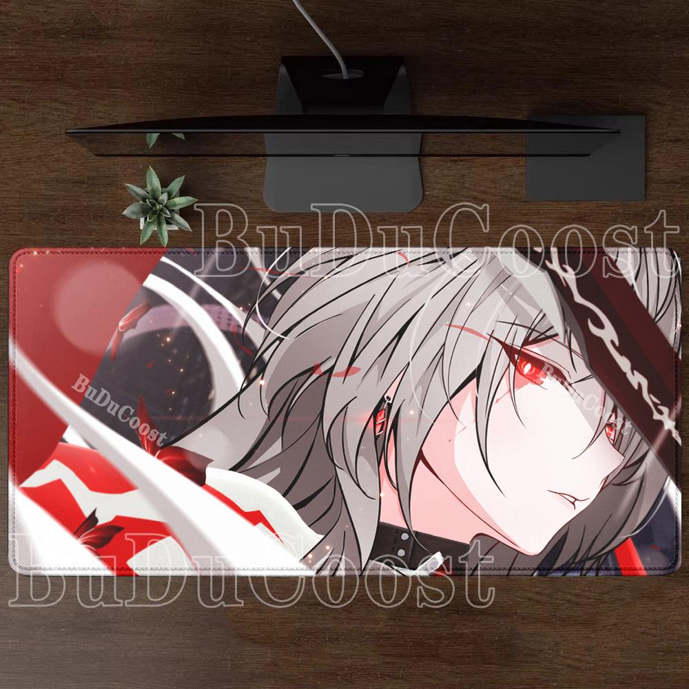 Honkai Star Rail HSR Acheron Mouse Pad Rug HD Printing Desk Mat Anime Cute Girl Gaming Office Keyboard Anime Large Game Mousepad