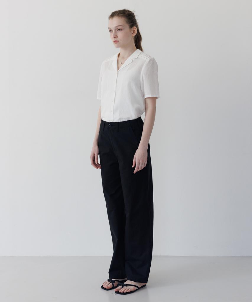 Tudument Coin Pocket Pants Black