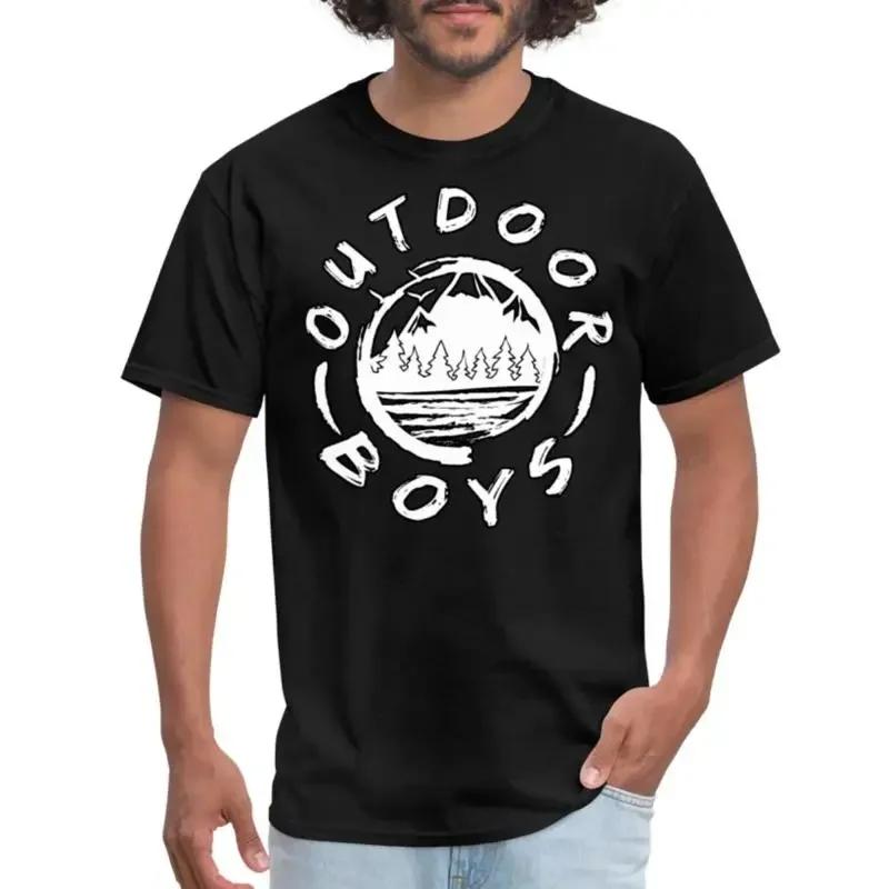 Outdoor Boys Black White Logo Men s T Shirt S разноцветный