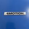 RUNTB1 3D Metal 4 Motion Letters Logo Emblem Badge Rear Trunk Sticker For VW MK4 T5 T6 Passat 4 B6 B8 B5 Tiguan 4motion Car Accessories