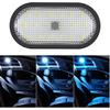 Car LED Lights Interior,6 Colors Ambient Lighting Car Interior,USB Rechargeable Car Interior Reading Light,Portable Magnetic Interior LED Lights for