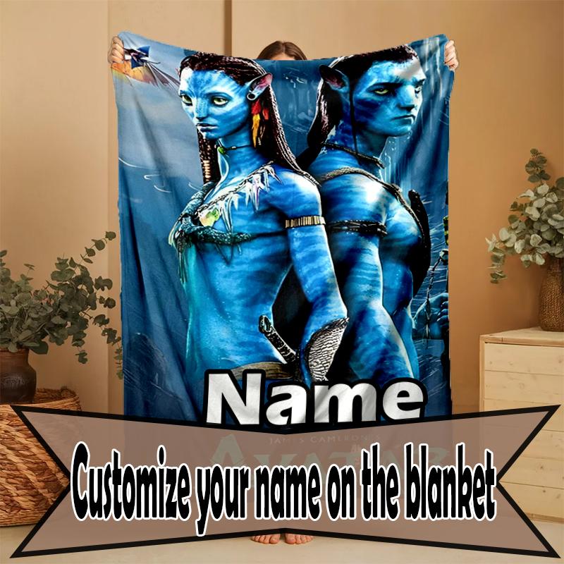 Individuelle personalisierte Decke mit Avatar-Druck, Heimdekoration, Schlafzimmer, Sofa, Camping, Couch, Geschenke für Geburtstag Weihnachten