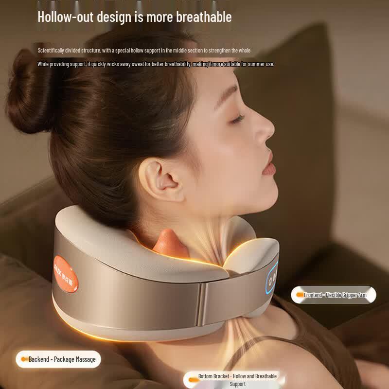 AUX Heated Kneading Neck and Shoulder Massager CN plug (adapter included)