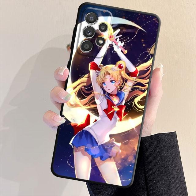 S-Sailors Moons Phone Case for Samsung Galaxy A32 A42 A11 A31 A13 A41 A21s A52s A22 A23 A71 A33 A51 A52 A12 A73 A72 A53 Cover