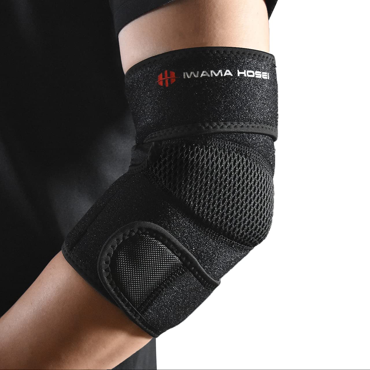 

IWAMA HOSEI Elbow Support, One Size Fits All, Unisex, Men s ELBOW FIT-TH