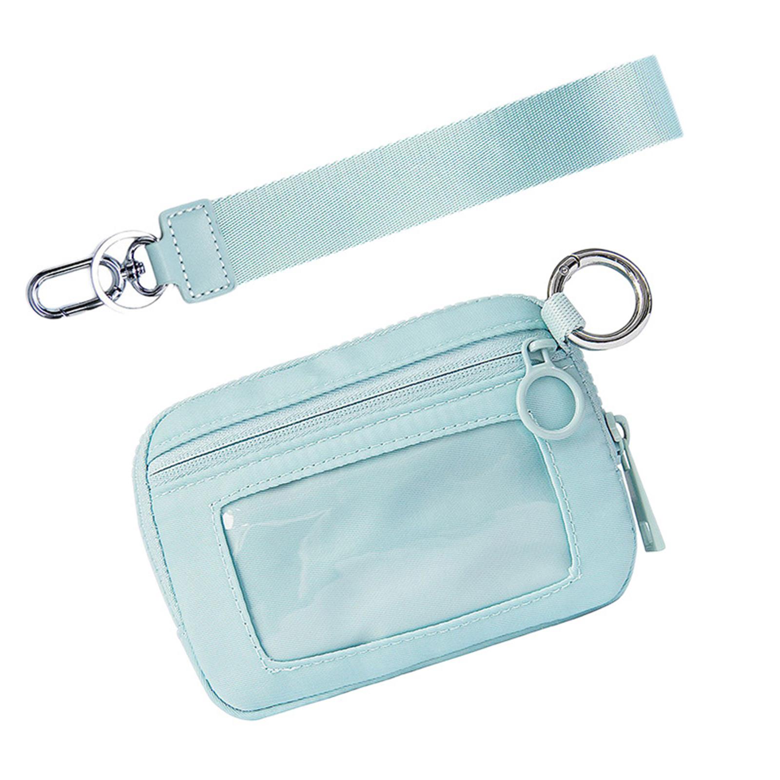 

Wristlet Wallets for Women Zipper Coin Purse Lightweight Keychain Wallet for Travel Credit Card Holder Phone