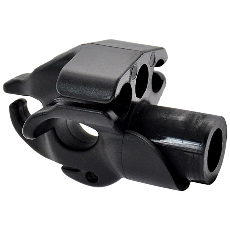 

Heavy Duty ABS Construction Spearfishing Band Lock For Diving Featuring Double Hole Design And Safety Lock Mechanism 1
