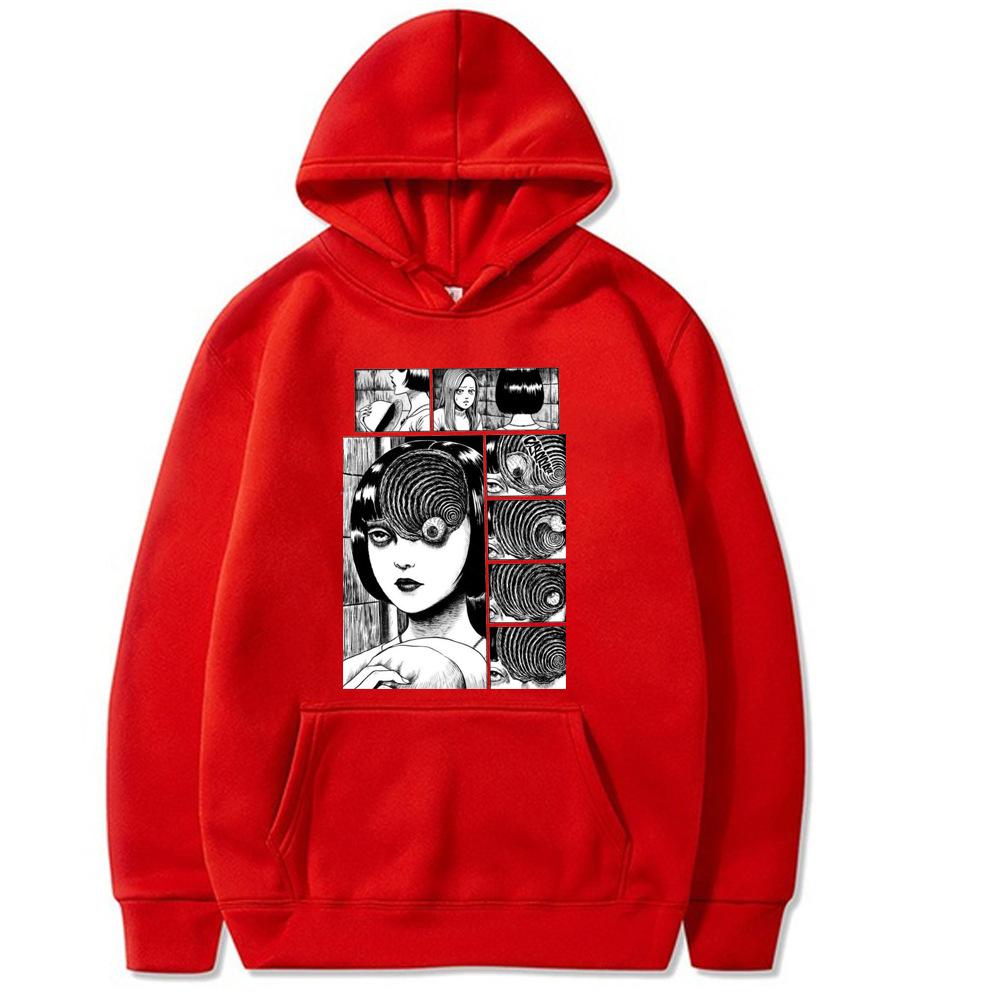 Japanese Comics Maruo Suehiro Hoodie Junji Ito Men's Hoodie Sweatshirt Men Women Fashion Design Pullover Fleece Hoodies
